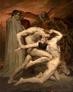 ダンテとヴィルジル 作： William Adolphe Bouguereau